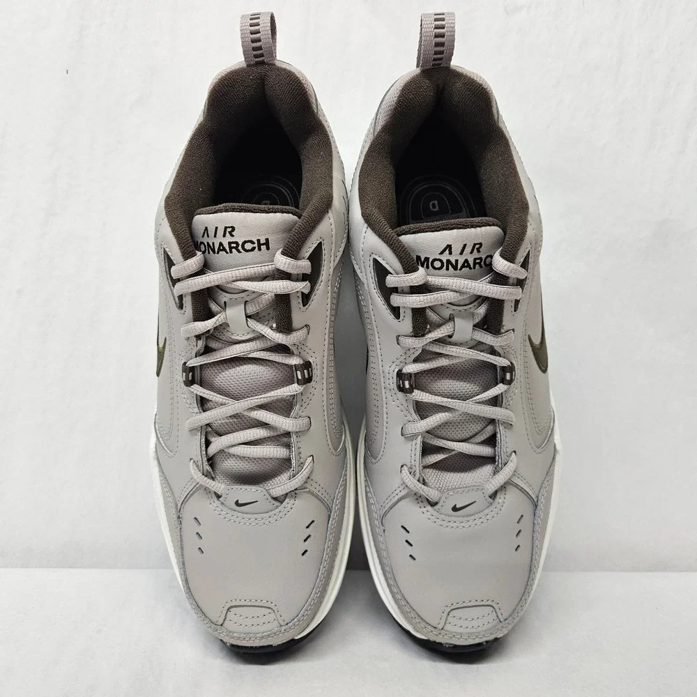 Nike Air Monarch IV Training Shoes 415445-200 Gray Green Mens Size 10.5